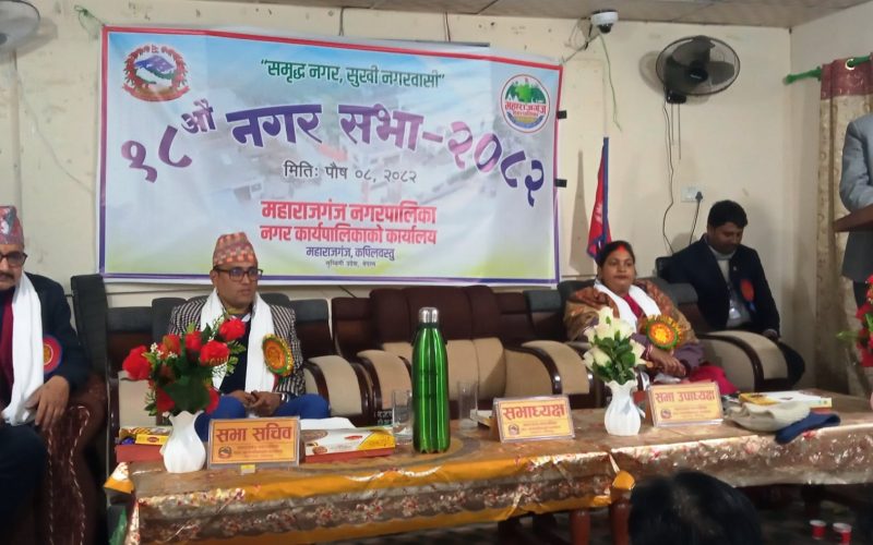 परिवर्तनलाई आत्मसात गर्दै सबै मिलेर महराजगंजको बिकास गरौ – नगर प्रमुख कलाम