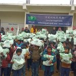 वडाका ५ बिद्यालयका नौ सय बढी बिद्यार्थीलाई जाडोमा न्यानो कपडा