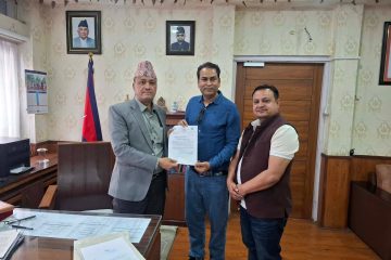 लालपुर्जाबिहीन बालबिटोरी जग्गाको लालपुर्जा बनाउनु पर्ने माग गर्दै मन्त्रालयमा ज्ञापन पत्र