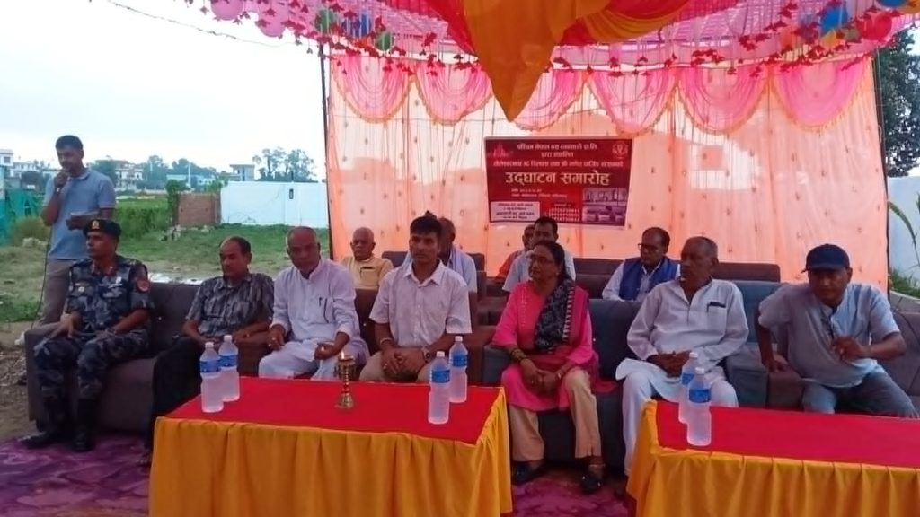 तौलेश्वरनाथ एसी डिलक्स तथा श्री गणेश चार्जिङ स्टेसनको उद्घाटन