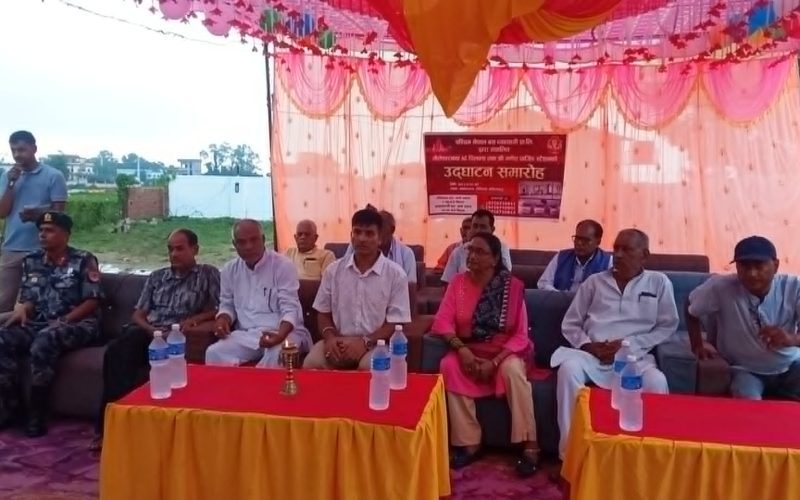तौलेश्वरनाथ एसी डिलक्स तथा श्री गणेश चार्जिङ स्टेसनको उद्घाटन